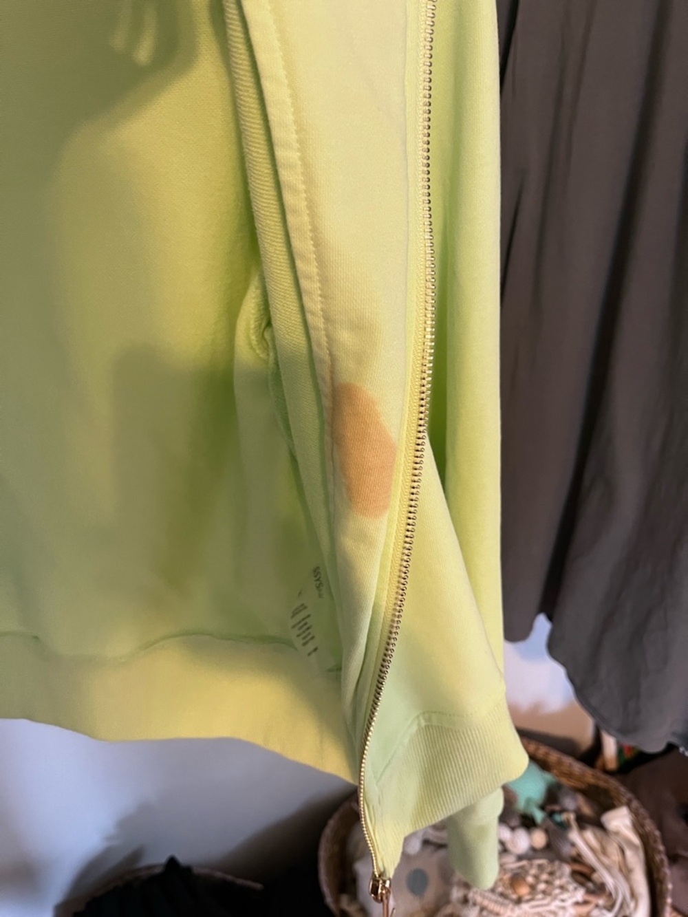 SSYS Scalloped Collar Zip-Up Jacket - Picture 5 of 5